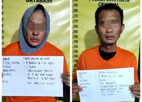 Demi Narkoba, IRT dan Suami Sirinya di Pekanbaru Curi Motor Milik Ponakan