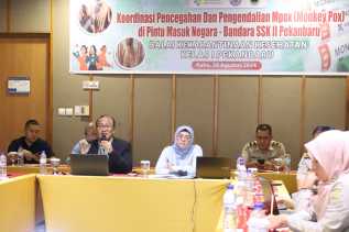 Bandara SSK II Pekanbaru Tingkatkan Kewaspadaan untuk Cegah Penyebaran Monkeypox