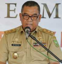 Cegah Terjadi Kepanikan Sosial di Masyarakat, Wagubri Imbau Lakukan Antisipasi Varian Omicron