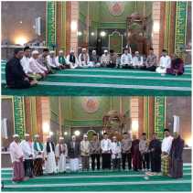 Kapolsek Reteh Ajak Jamaah di Masjid Pulau Kijang Ciptakan Pemilu Damai 2024