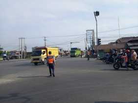 Dishub Pekanbaru Turunkan Petugas Jaga Pintu Masuk Kota, Halau Truk Tonase Besar