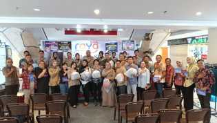 AKBP Dasril Pimpin Kampanye Keselamatan Berlalu Lintas dan Sosialisasi Pilkada Damai di STC Pekanbaru