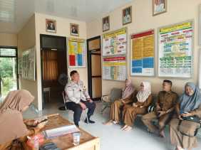 Polsek Hulu Kuantan Gelar Cooling System untuk Jaga Kondusivitas Pilkada 2024