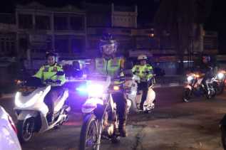 Kapolres Pelalawan Patroli Rumah Kosong Ditinggal Pemudik