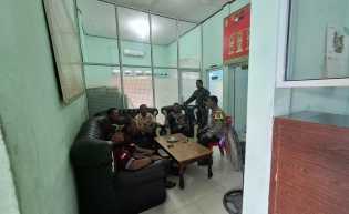 Polsek Pinggir Terus Lakukan Sosialisasi Cooling System Pilkada 2024 di Desa Buluh Apo