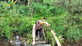 Polsek Tempuling Imbau Warga Jaga Kamtibmas Jelang Pemilu 2024