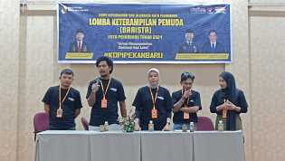 Ciptakan Kreativitas Anak Muda, Dispora Pekanbaru Gelar Lomba Racik Kopi