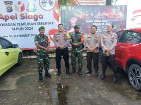 Polres Kuansing dan TNI Gelar Patroli Sinergitas Jelang Pilkada 2024 di Kuansing