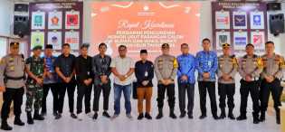 Kapolres Rokan Hilir Imbau Pendukung Paslon Pilkada Jaga Kamtibmas