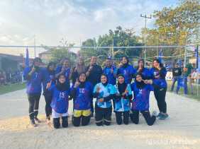 Hadir di Sesi Final Turnamen Voli Tarkam DPC Pekanbaru, Ini Harapan Agung Nugroho