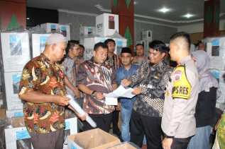 Kombes Nasriadi Awasi Ketat Kesiapan Logistik Pilkada Bengkalis