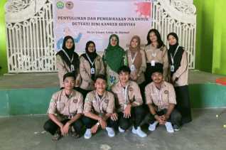 Cegah Kanker Serviks, Mahasiswa Kukerta Unri Lakukan Terobosan