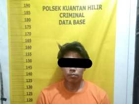 Polsek Kuantan Hilir Bongkar Peredaran Sabu di Desa Kampung Medan Kuansing