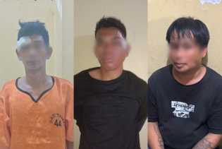 Polres Kuansing Tangkap 3 Pelaku Pencurian dan Begal saat Festival Pacu Jalur 2025