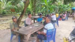 Polsek Tanah Putih Tanjung Melawan Gelar Cooling System untuk Wujudkan Pilkada Damai 2024 di Dusun Permai