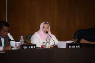 Bupati Kasmarni Ikuti Rakor Percepatan Peningkatan Pembangunan Daerah di Provinsi Riau