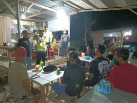 Polsek Bonai Darussalam Lakukan Cooling System dengan Gen Z di Warung Walet Desa Sontang