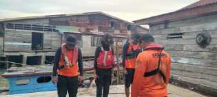 Tim Gabungan Masih Berupaya Lakukan Pencarian Dua Korban Kecelakaan Kapal Motor di Perairan Panipahan Rohil