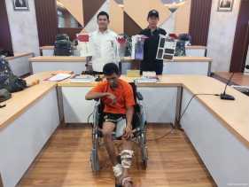 Pelaku Pencurian di Toko Ponsel Fajar Stor Ditembak Polisi