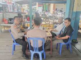 Polsek Tanah Merah Ajak Masyarakat Jaga Kamtibmas Demi Wujudkan Pilkada Damai 2024