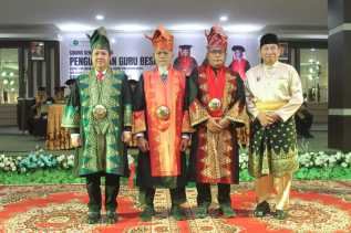 Prof Fahmi dan 2 Guru Besar Unilak Dikukuhkan, Perkuat Eksistensi Akademik di Riau