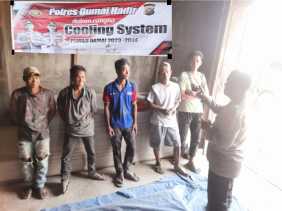 Polsek Dumai Kota Cegah Gangguan Kamtibmas Jelang Pemilu