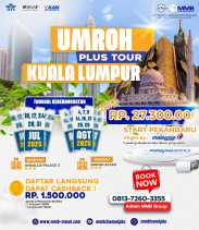 Promo Juli-Agustus, MMB Tawarkan Umroh Plus Tour Kuala Lumpur