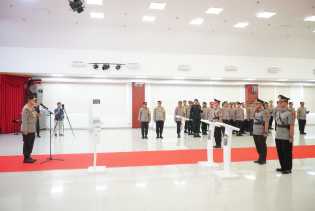 Irjen Pol M Iqbal Pimpin Sertijab Dirlantas dan Kabid Hukum Polda Riau