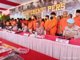 Polda Riau Tangkap 169 Tersangka Premanisme, 13 di Antaranya Anak di Bawah Umur