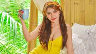 Tampilan Mutiara Dhanisa, Mantan Pramugari yang Jadi Aspri Hotaman Paris