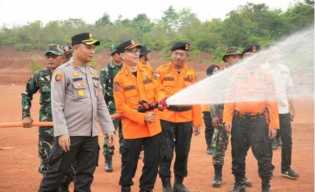 Pj. Sekda Kuansing Pimpin Apel Kesiapsiagaan Bencana di Lapangan Panahan Sport Center