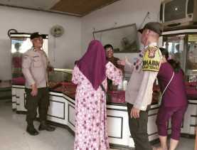 Polsek Langgam Gelar Patroli C3 Antisipasi Kejahatan Jelang Pencoblosan