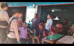 Polsek Panipahan Terus Gelar Kegiatan Cooling System, Ajak Masyarakat Dukung Pemilu Damai