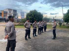 Polsek Bangko Pusako Siagakan Personel Amankan Ibadah Malam Natal 2025