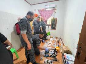 2 Tersangka Sindikat Gelap Narkoba di Pekanbaru Hasilkan 300 Butir Pil Ekstasi dalam Sehari