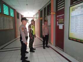 Polsek Batu Hampar Awasi Gudang Penyimpanan Logistik di PPK