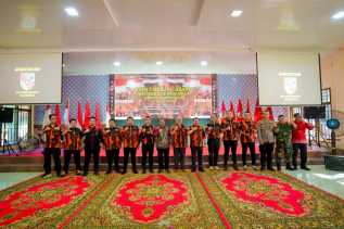 Hadiri Rakercab Pemuda Pancasila, Bupati Bengkalis Tekankan Peran Strategis Ormas