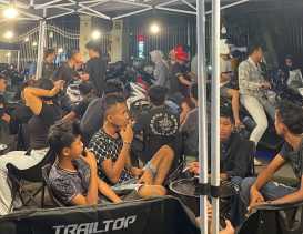 Jalan Cut Nyak Dien Jadi Tongkrongan Favorit Anak Muda Pekanbaru, Warga Harap Kebersihan Dijaga