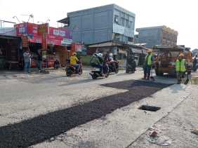 Dalam Lelang, 2 Ruas Jalan di Pekanbaru Dioverlay Bulan ini