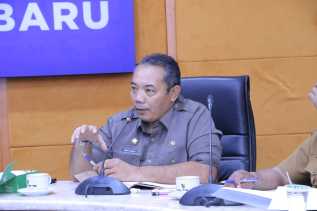 Pemko Pekanbaru Terima Rp670 Juta Dana Bagi Hasil Pengelolaan Pasar Bawah