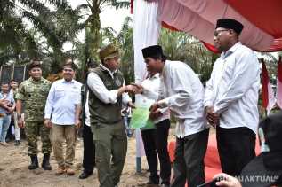 Dari Sawit ke Hutan, Bagan Limau Jadi Percontohan Relokasi TN Tesso Nilo