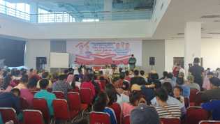 Sahabat Bang Ara dan Sahat Sinurat Gelar Syukuran Pemilu Damai di Pekanbaru