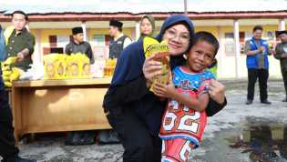 Sambut HUT Siak ke-26, Bupati Afni Nginap di Teluk Lanus