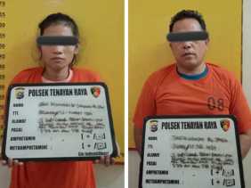 Kecanduan Narkoba, Pasutri di Pekanbaru Gelapkan Lima Unit Handphone