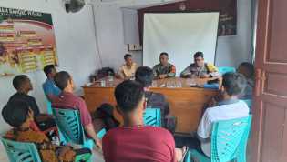 Polsek Bangko Pusako Lakukan Cooling System untuk Pilkada Damai di Kecamatan Bangko Pusako