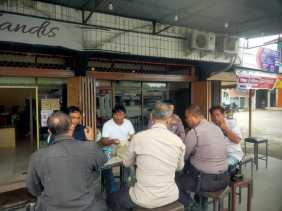 Polsek Kandis Sambangi Warga, Bangun Cooling System Pasca Pilkada 2024