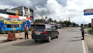 Hari Terakhir Operasi Ketupat 2025, Polsek Bangko Pusako Gelar Pengaturan Lalu Lintas