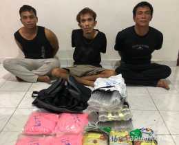 Perjuangan Polda Riau Ungkap Sabu 5 Kg dan 20 Ribu Pil Ekstasi dari Luar Negeri