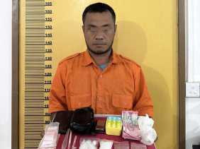 Polres Inhu Tangkap Tiga Pelaku Narkoba, Hendrik Pecatan Satpol Kembali Masuk Bui