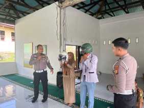 Satlantas Polres Kampar Edukasi Pelajar Soal Tertib Lalu Lintas dan Bahaya Narkoba